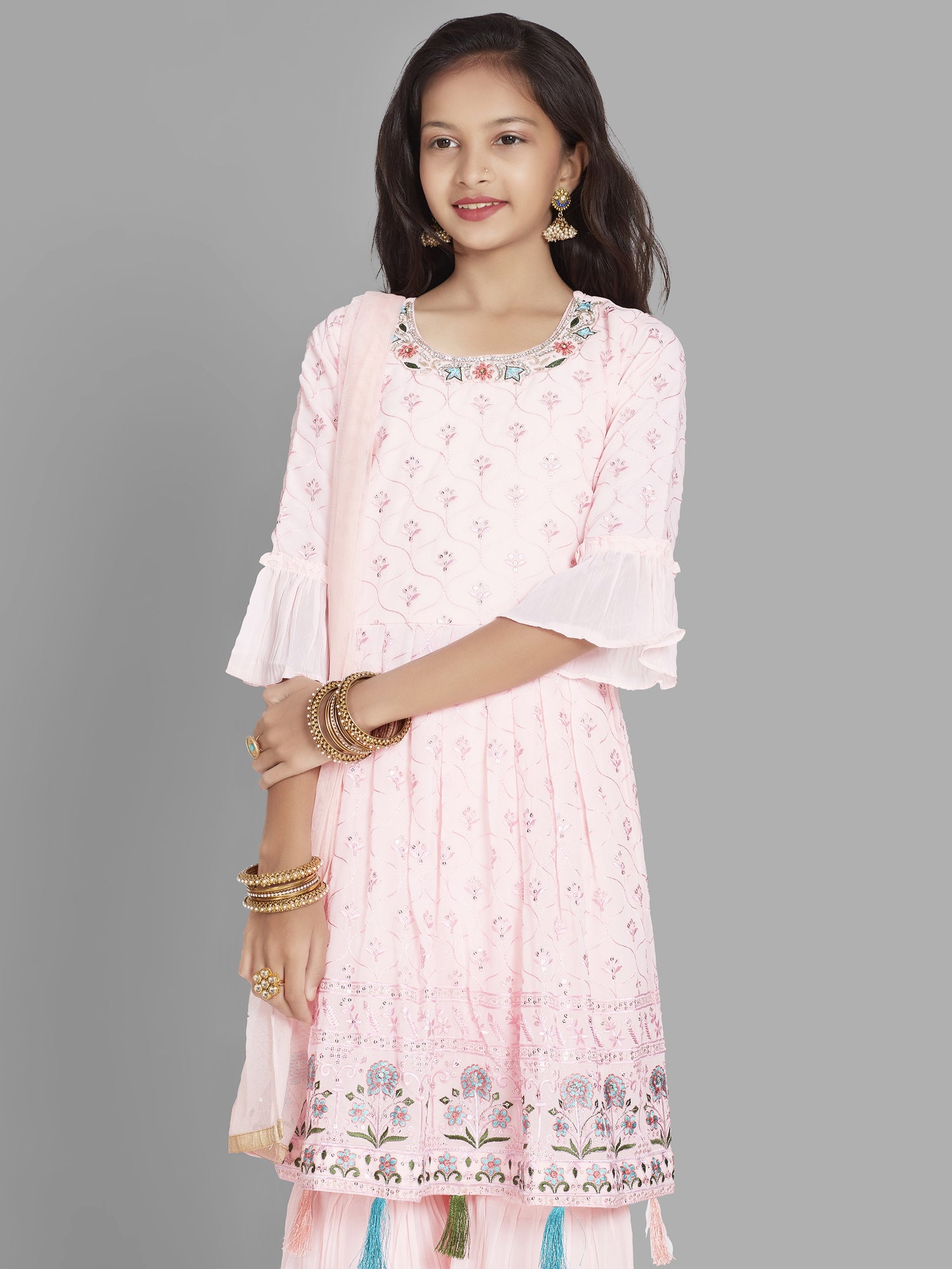 Vibha Sharara Suit - Roop Darshan