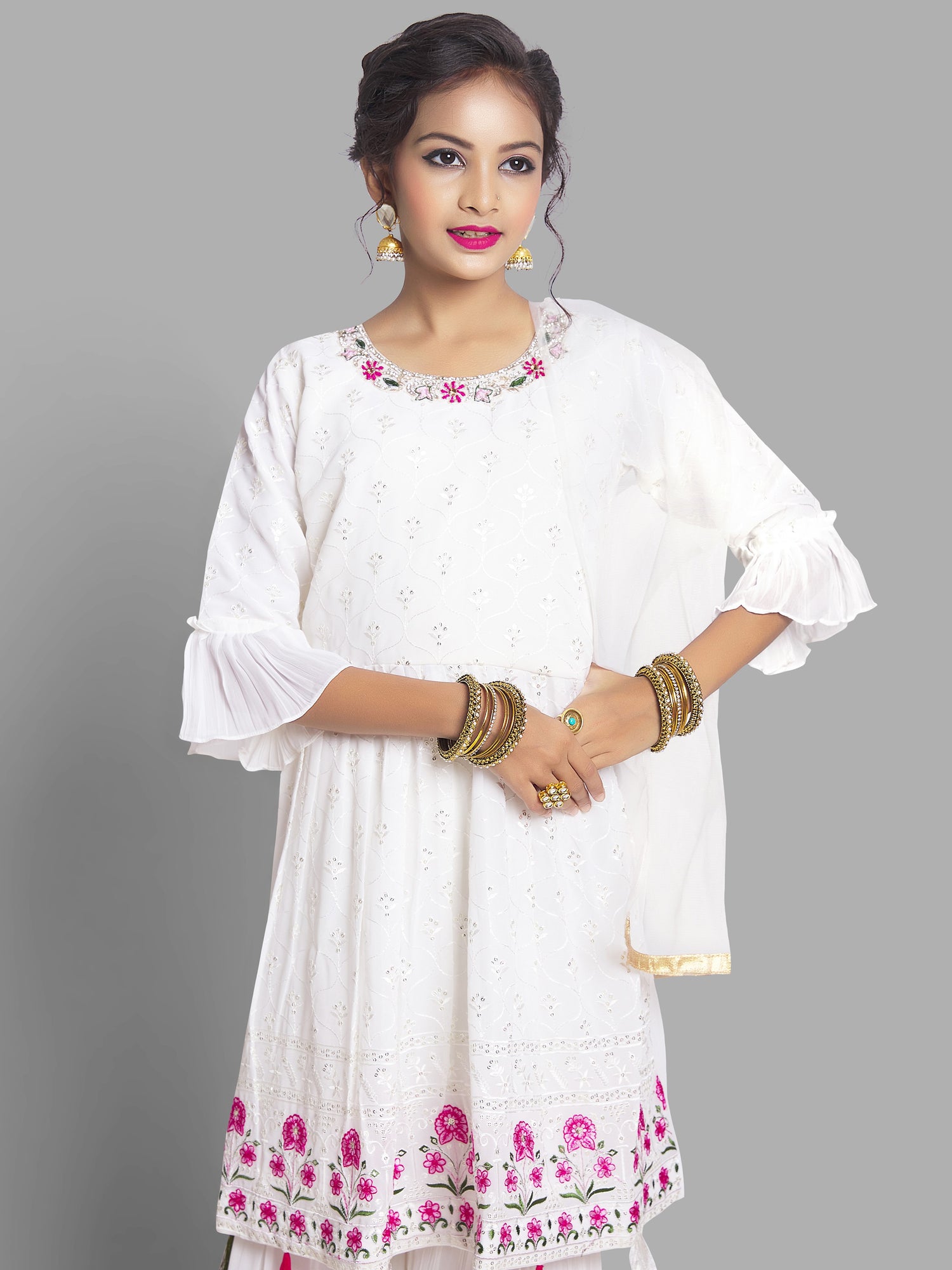 Vibha Sharara Suit - Roop Darshan