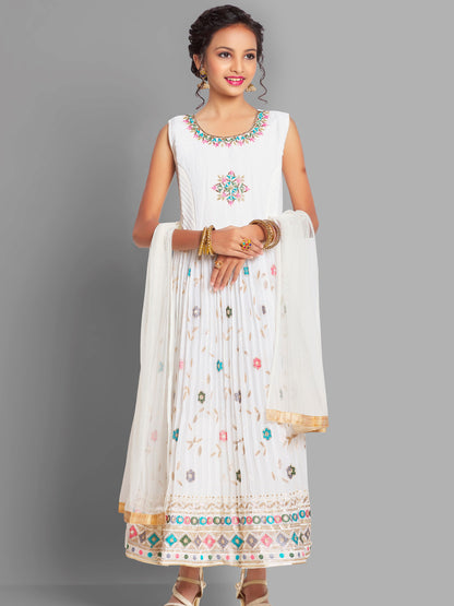 Bhumi Flair Suit - Roop Darshan