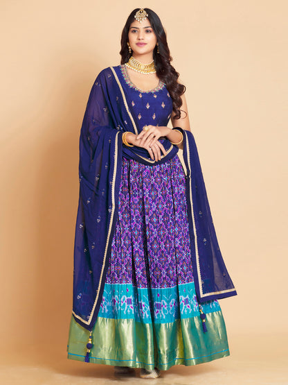 Aaliya Flair Suit - Roop Darshan