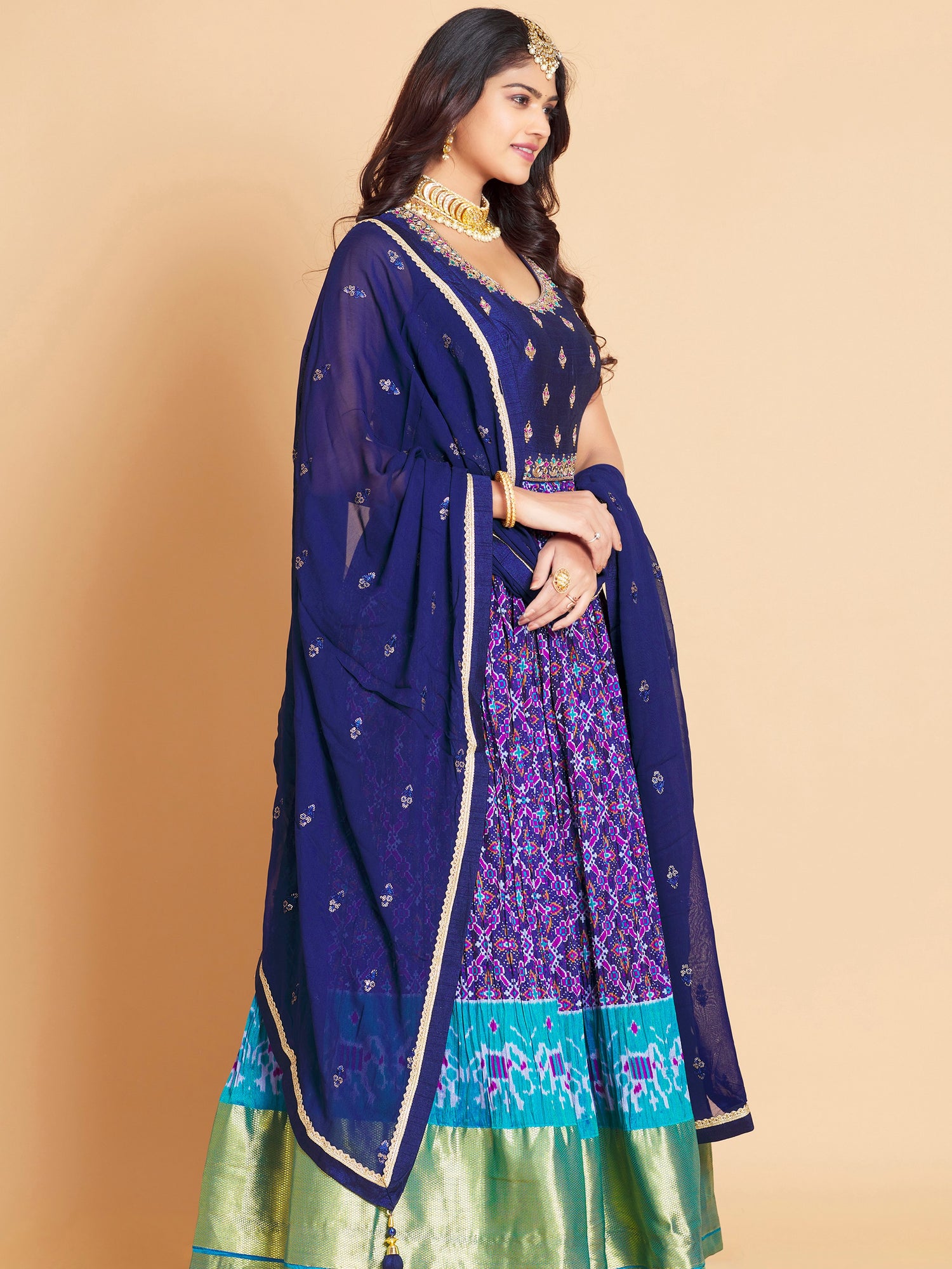 Aaliya Flair Suit - Roop Darshan