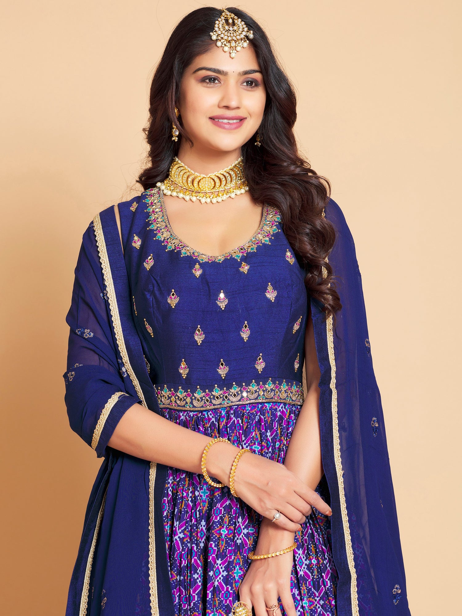 Aaliya Flair Suit - Roop Darshan