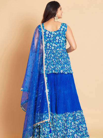 Dilna Long Top Lehenga - Roop Darshan