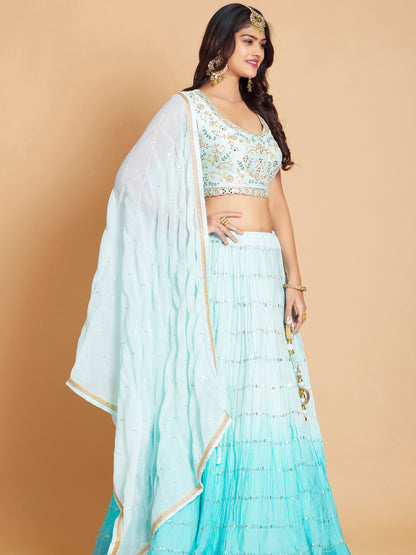 Gauri Lehenga Choli - Roop Darshan