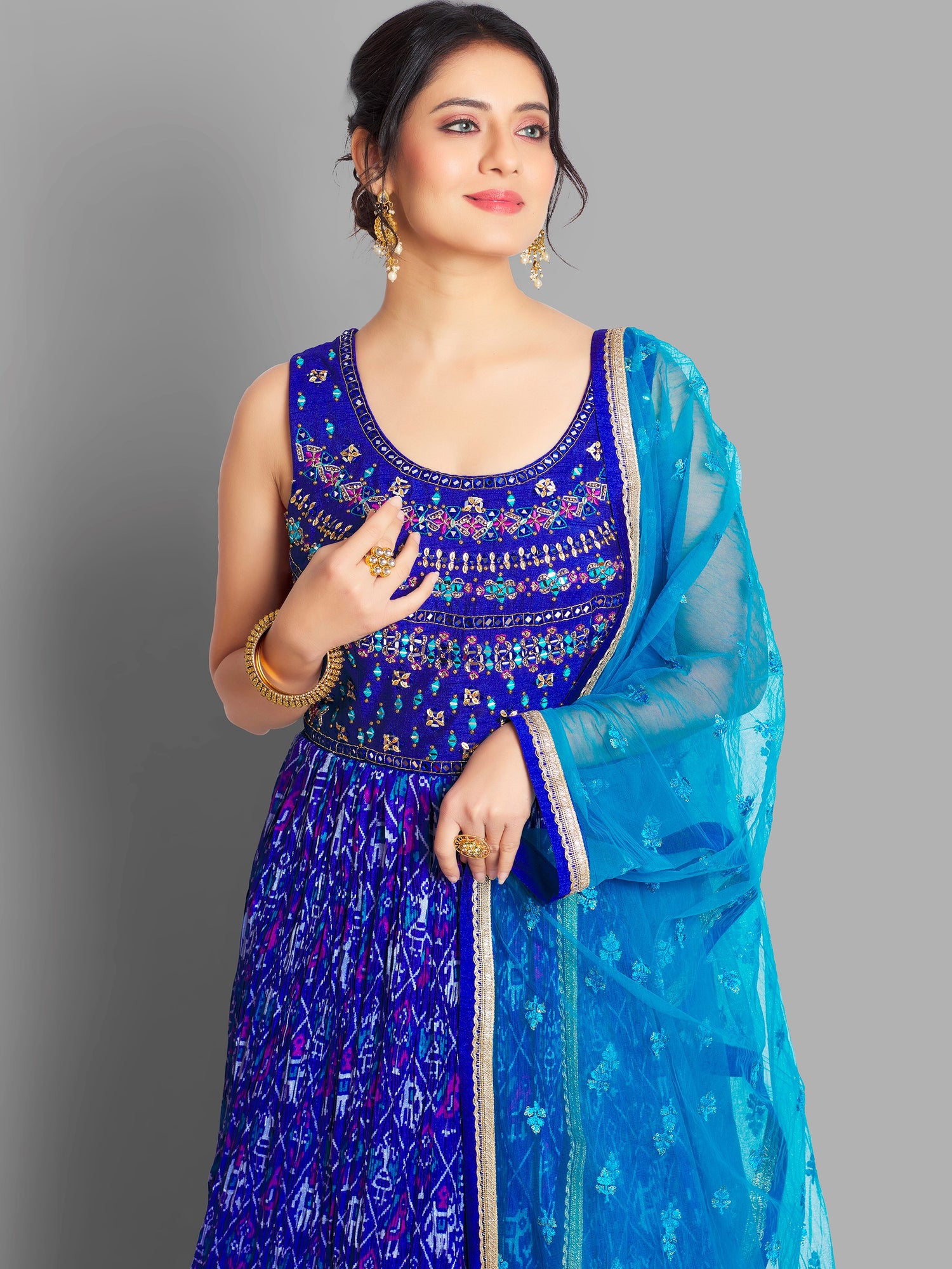 Dixita Flair Suit - Roop Darshan