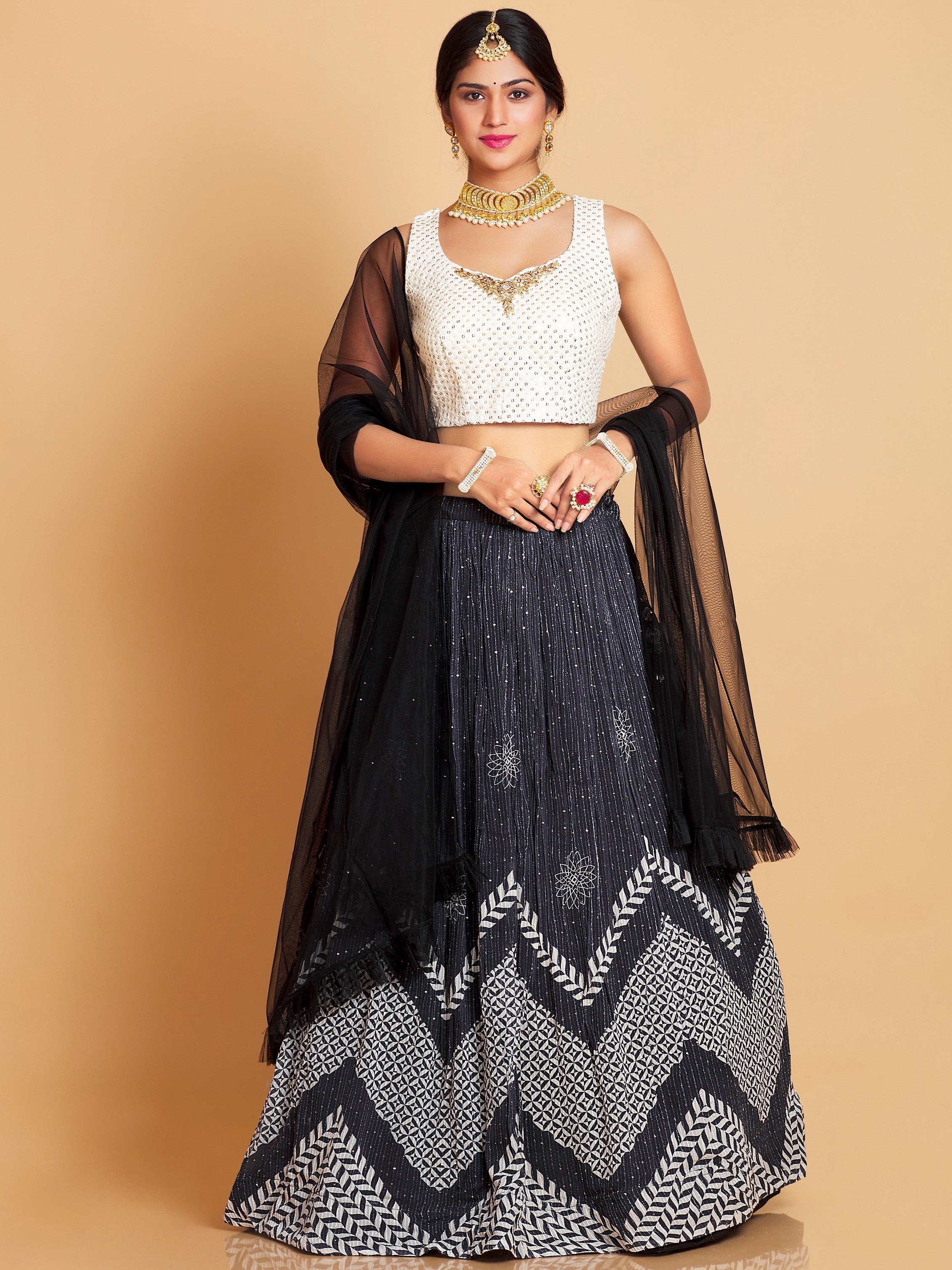 Roop on sale darshan lehengas