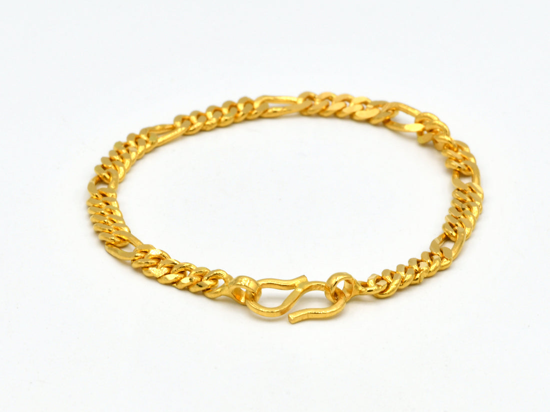 22ct Gold 1PC Baby Bracelet - Roop Darshan