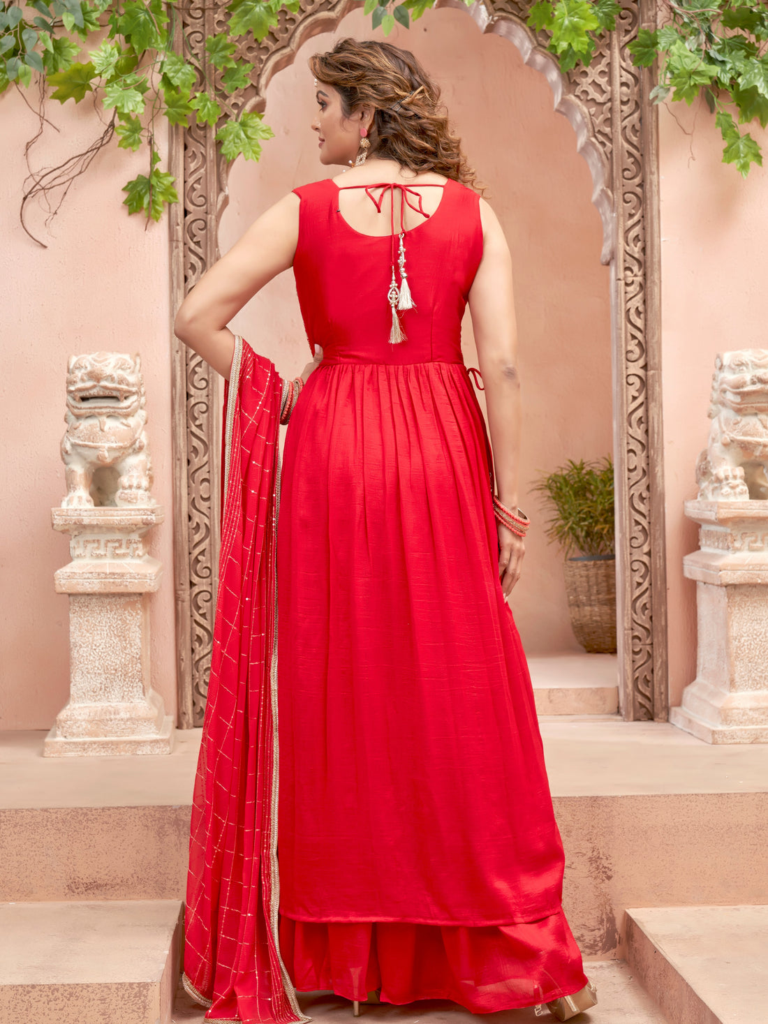Naira Plazzo Suit - Roop Darshan