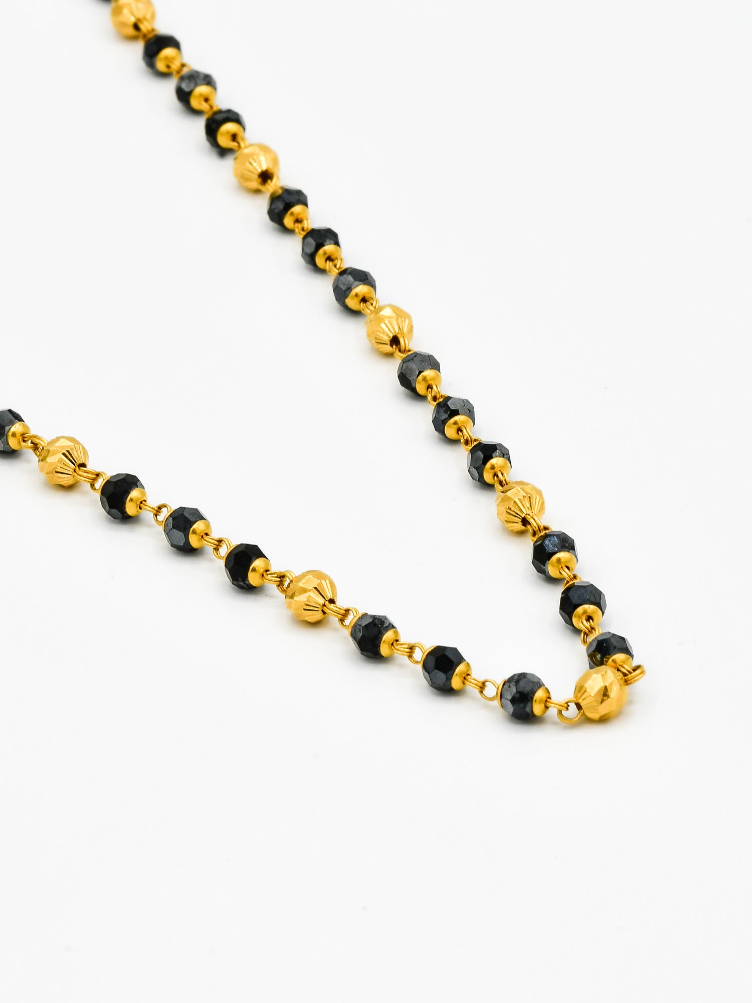 22ct Gold Crystal Mangal Sutra - Roop Darshan