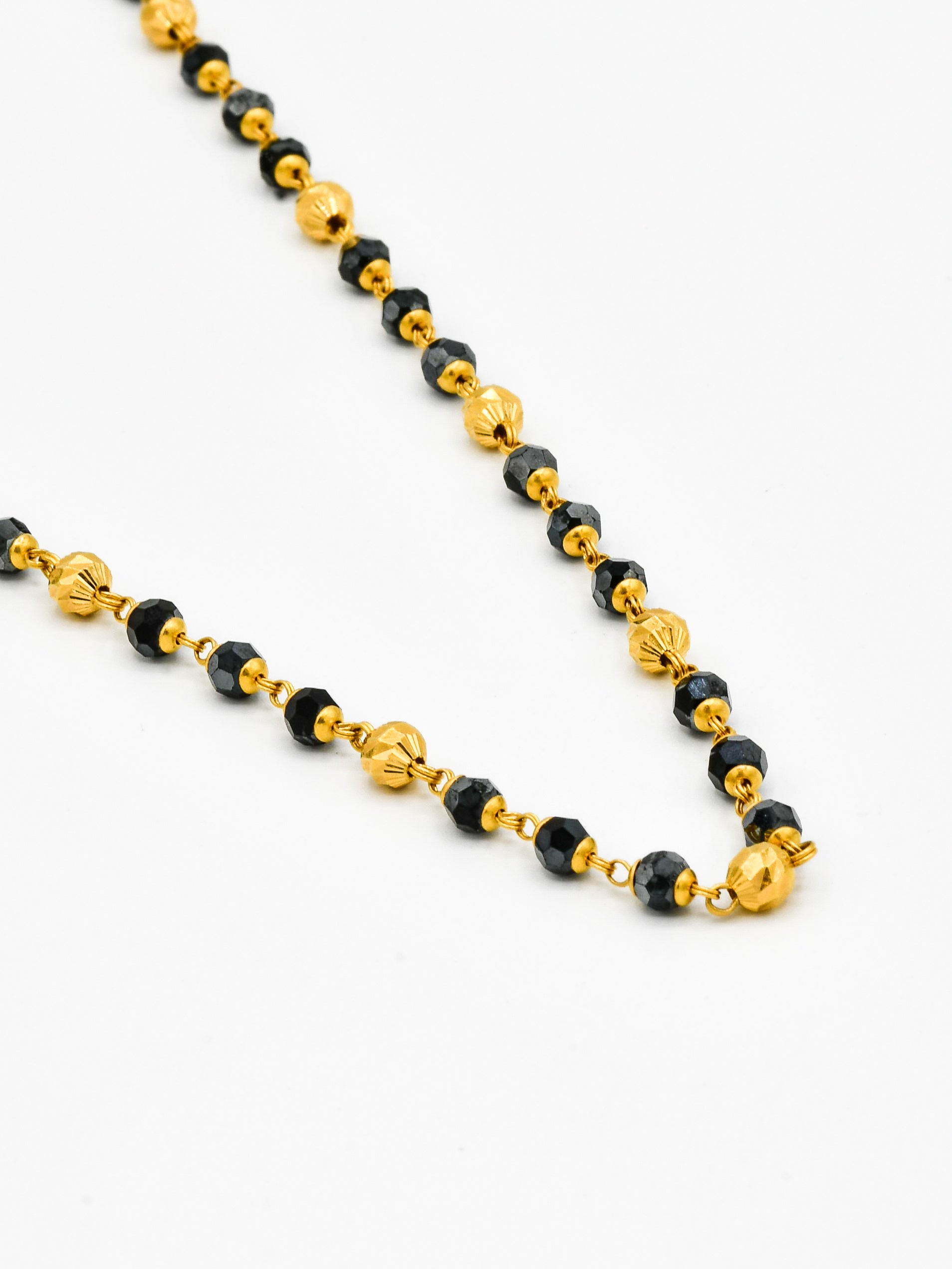 22ct Gold Crystal Mangal Sutra - Roop Darshan