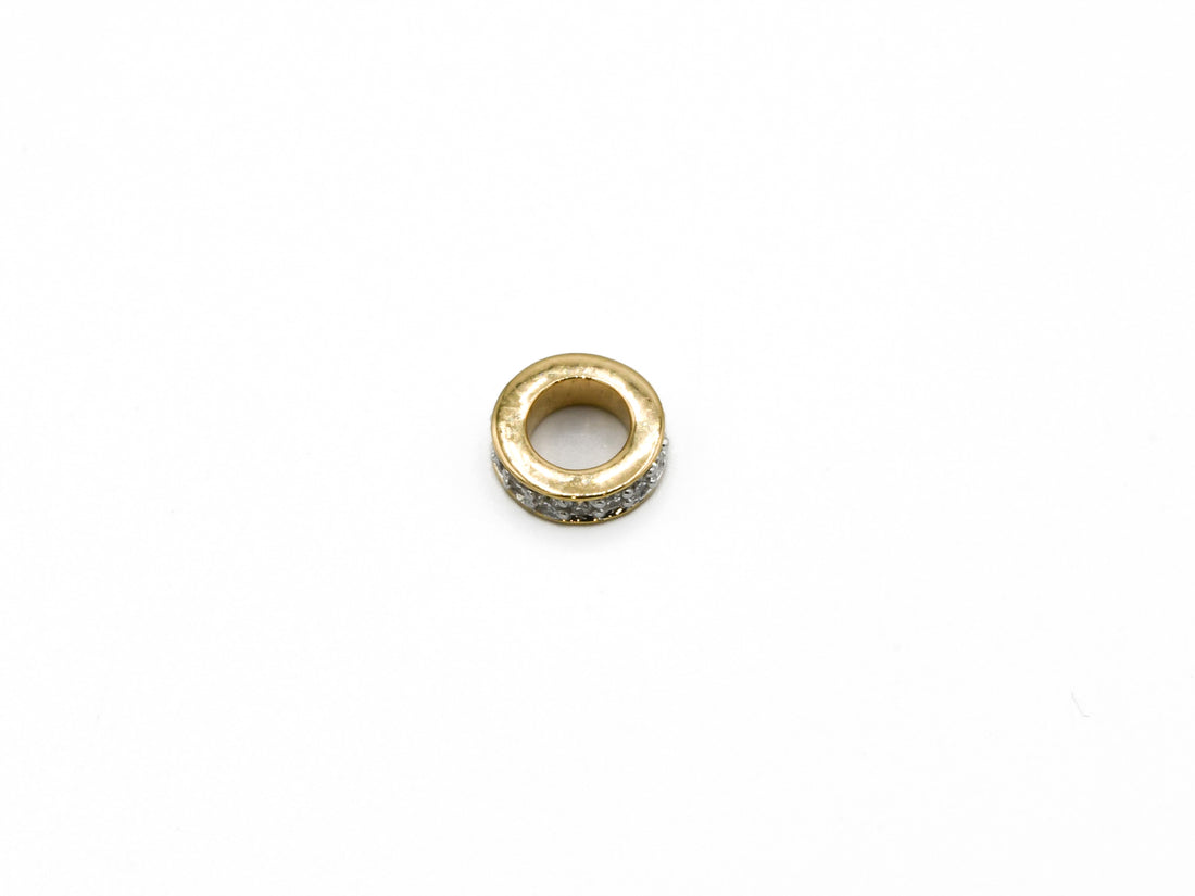 18ct Gold Diamond Ring Pendant - 0.08 cts - Roop Darshan