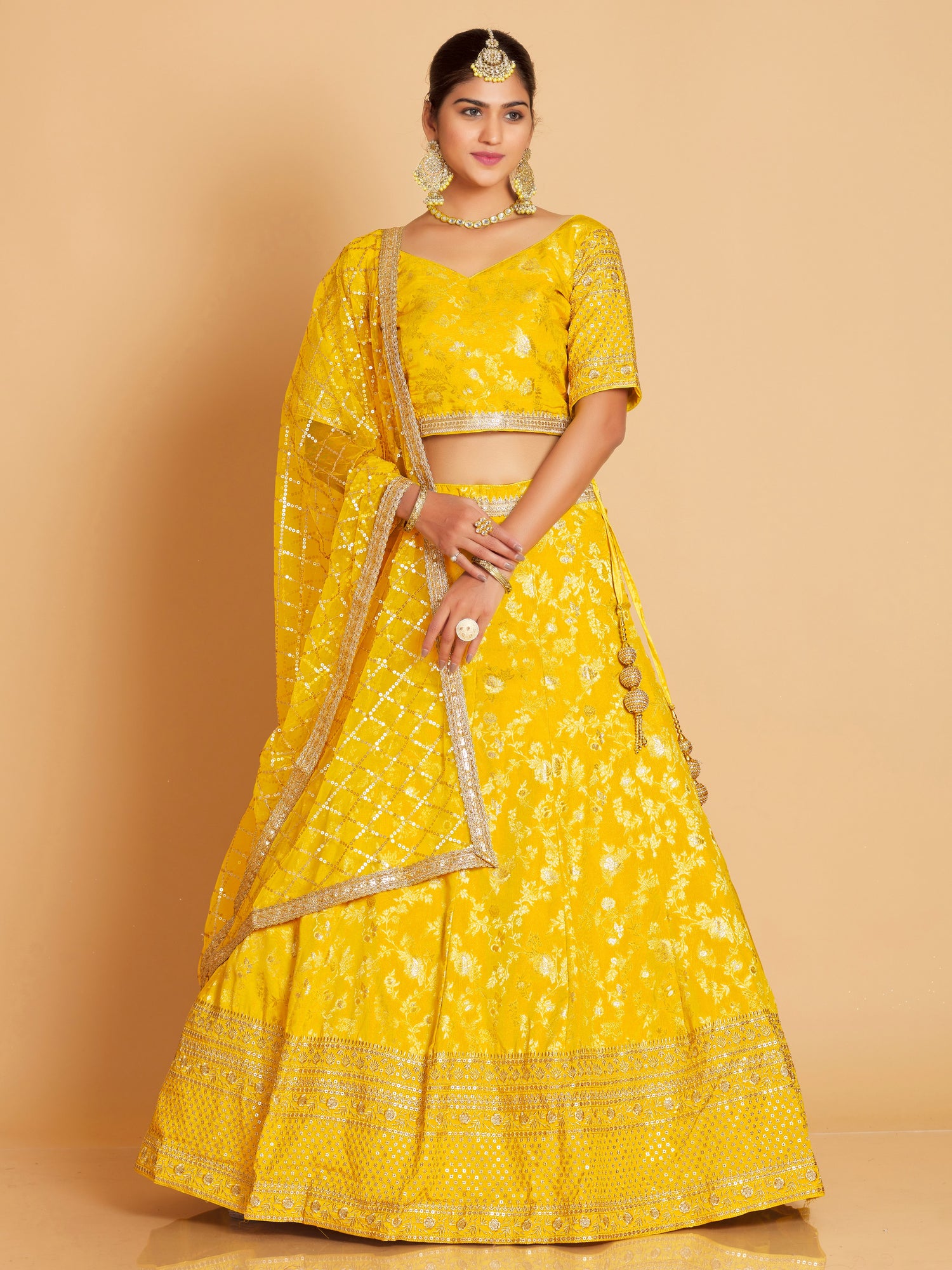 Neelam Lehenga Choli - Roop Darshan