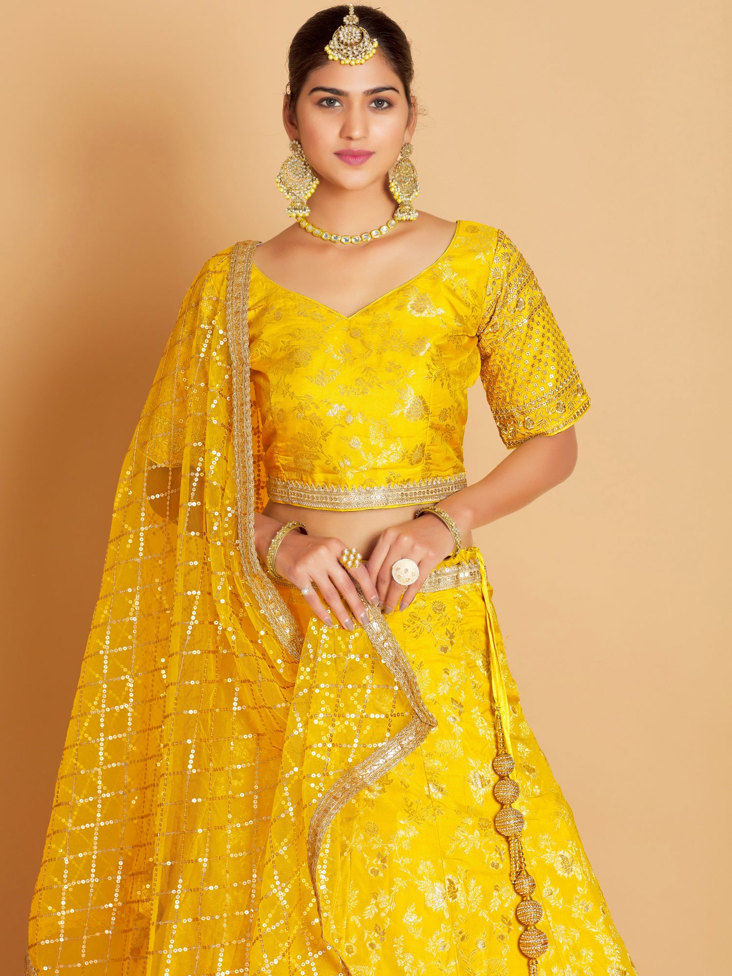 Neelam Lehenga Choli - Roop Darshan