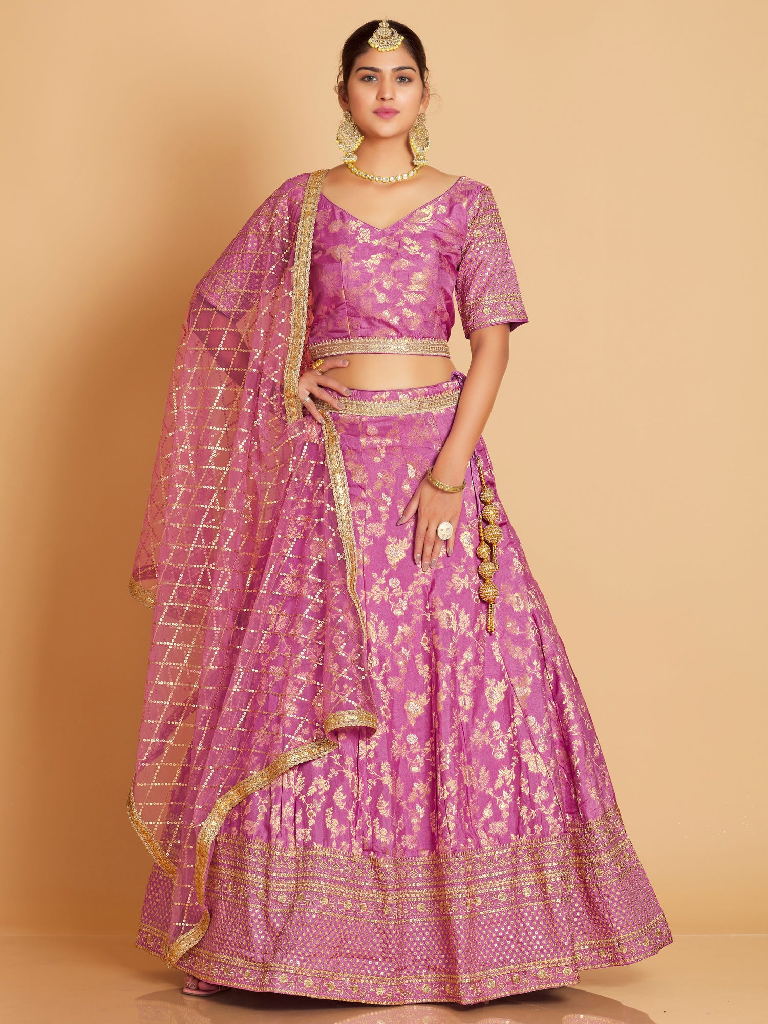 Neelam Lehenga Choli - Roop Darshan