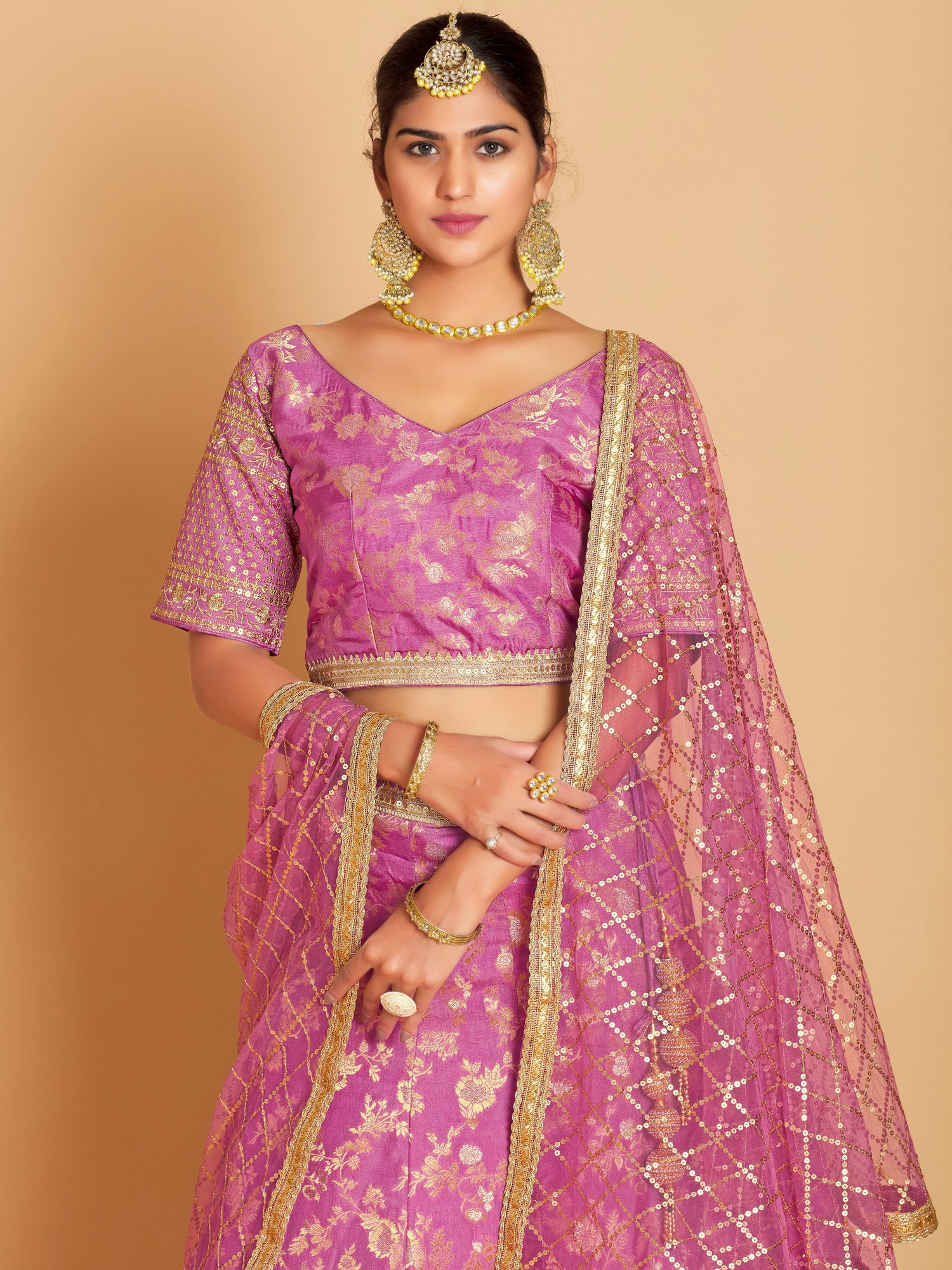 Neelam Lehenga Choli - Roop Darshan
