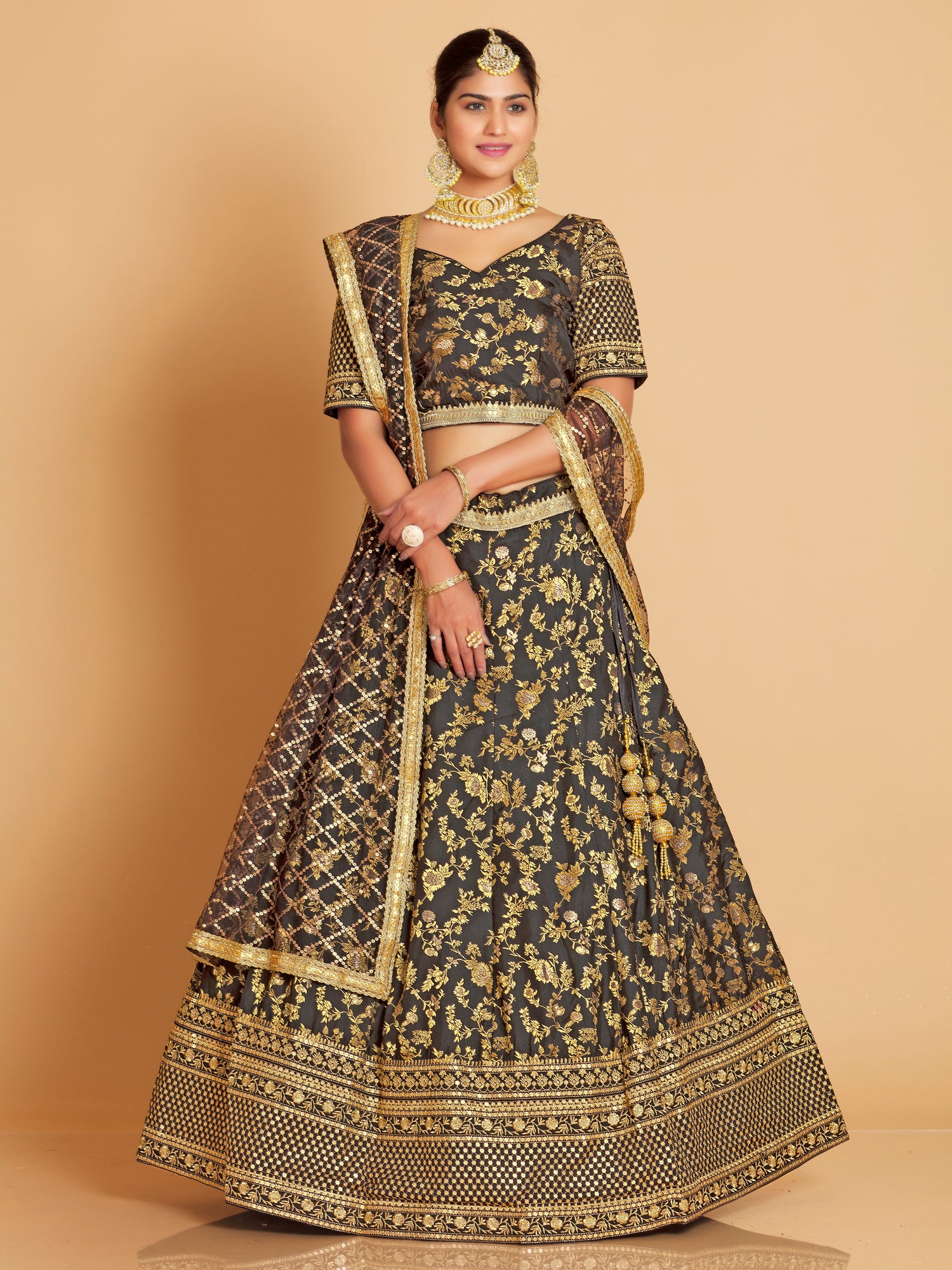 Neelam Lehenga Choli - Roop Darshan