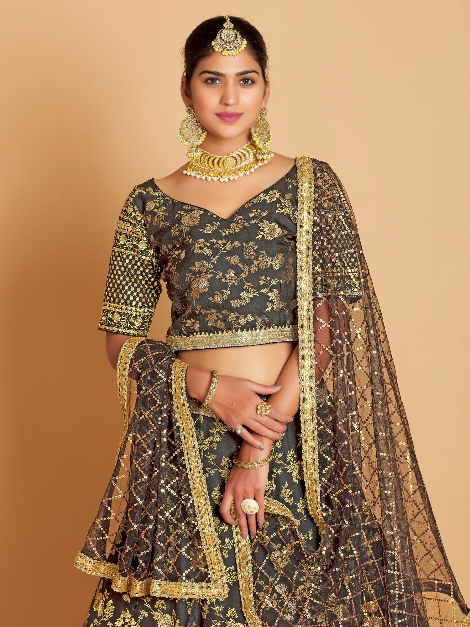 Neelam Lehenga Choli - Roop Darshan