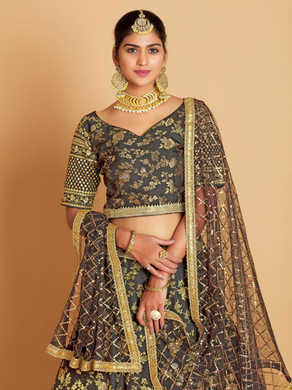 Neelam Lehenga Choli - Roop Darshan