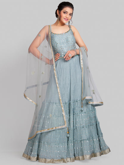 Janan Flair Suit - Roop Darshan