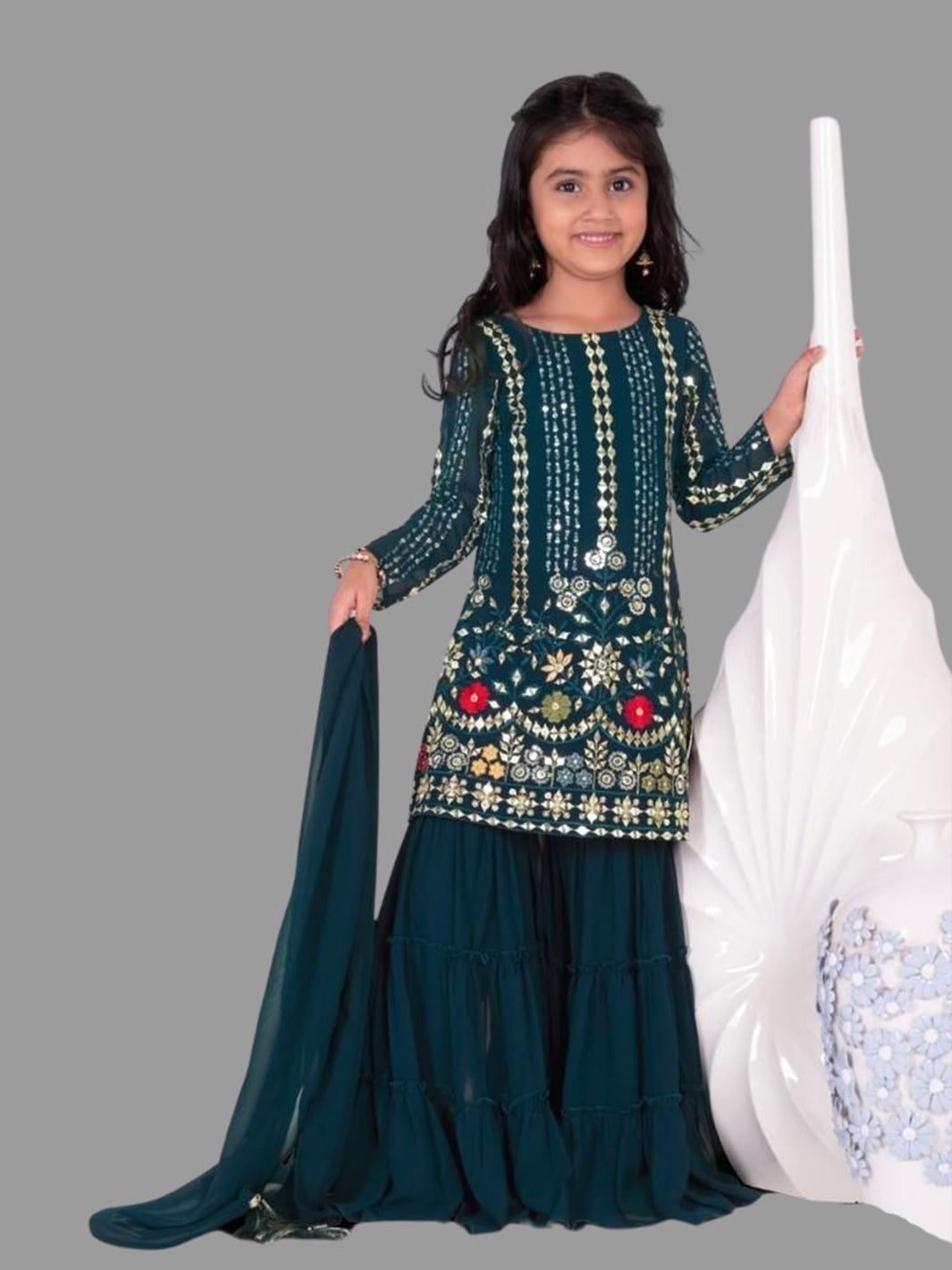Saroj Sharara Suit - Roop Darshan