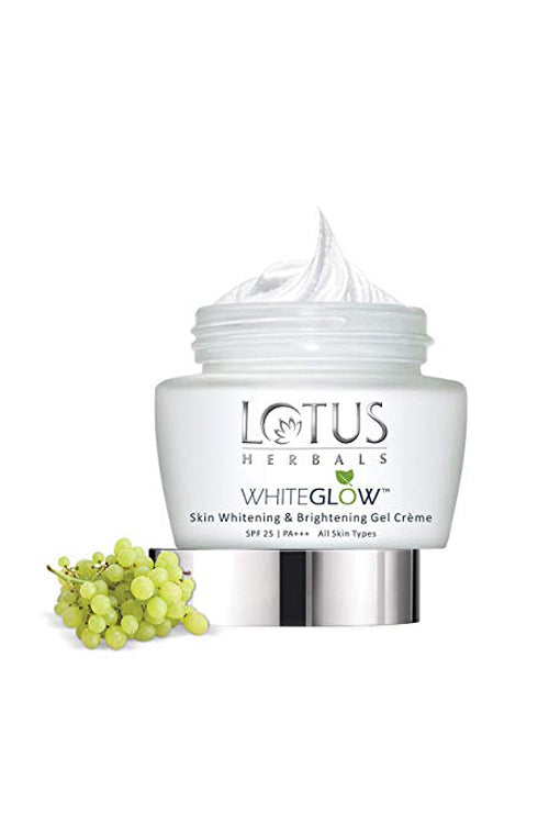 Lotus Herbals WHITEGLOW Skin Whitening &amp; Brightening Gel Cream SPF 25 PA+++_60 gm - Roop Darshan