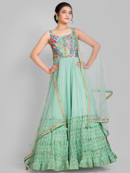 Inaya Flair Suit - Roop Darshan