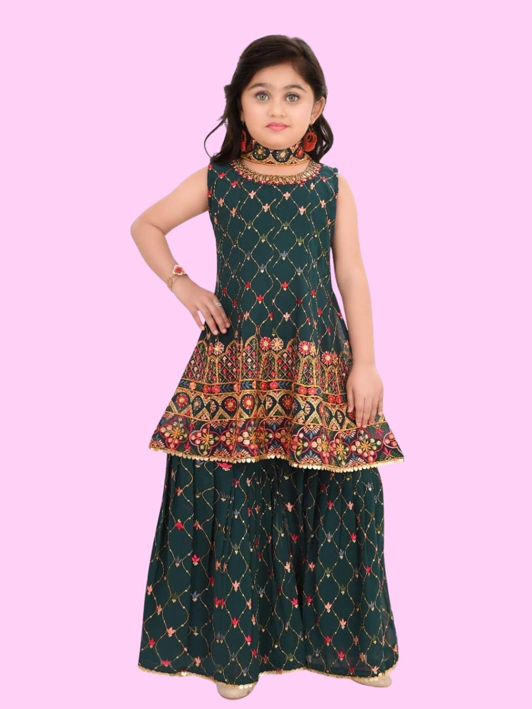 Zarna Sharara Suit - Roop Darshan