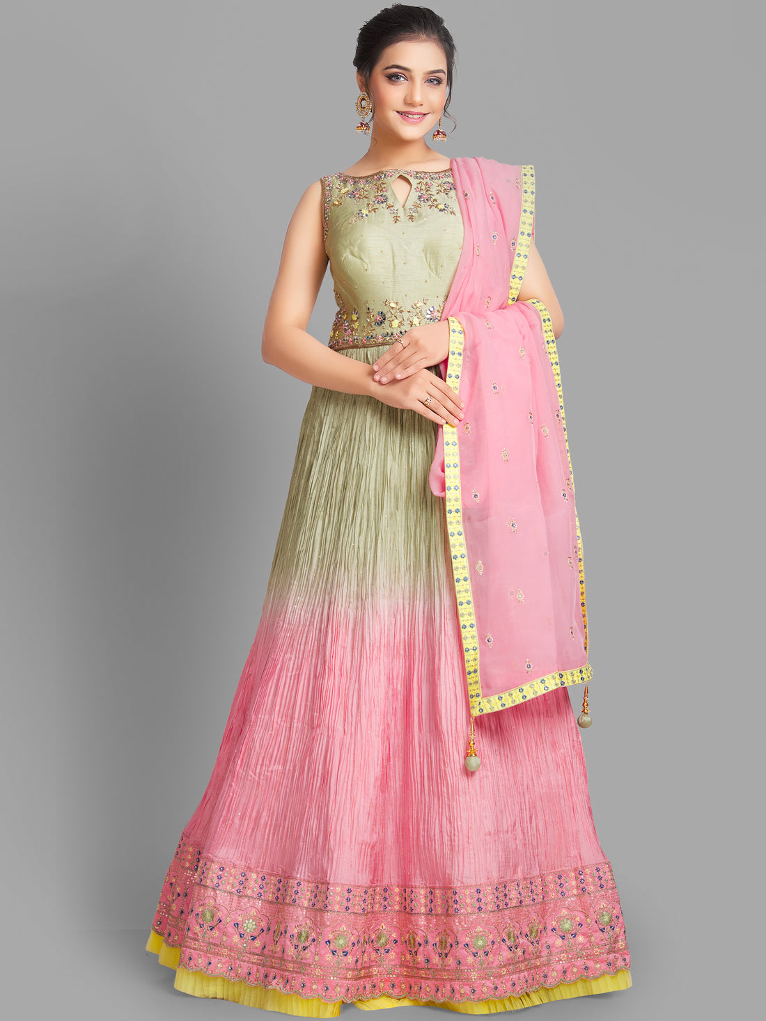 Delisha Flair Suit - Roop Darshan