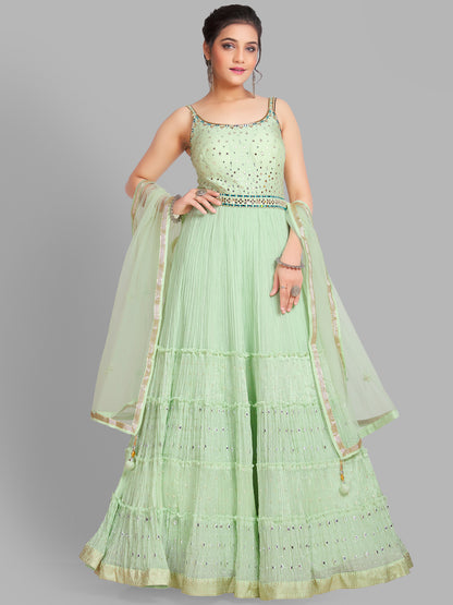 Janan Flair Suit - Roop Darshan