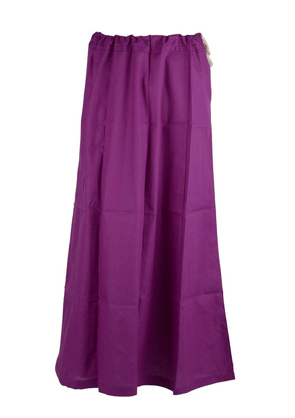 Purple Cotton Petticoat - Roop Darshan