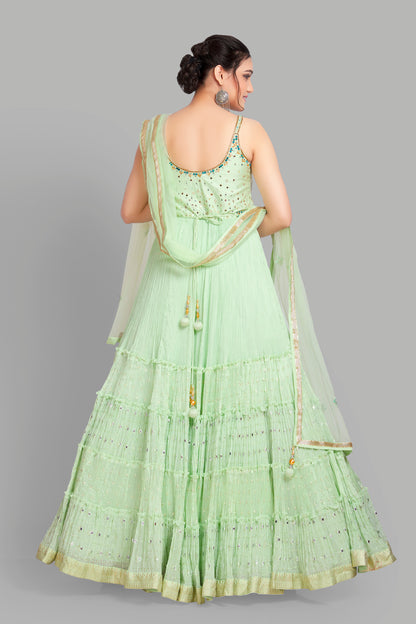 Janan Flair Suit - Roop Darshan