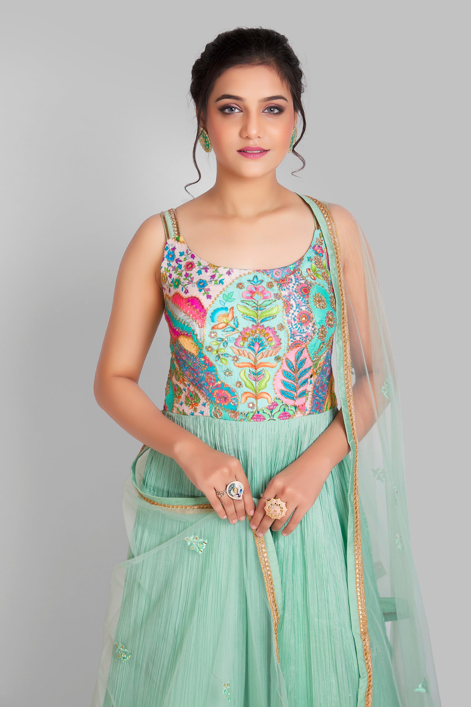 Inaya Flair Suit - Roop Darshan