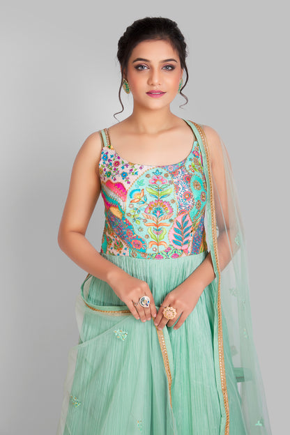 Inaya Flair Suit - Roop Darshan