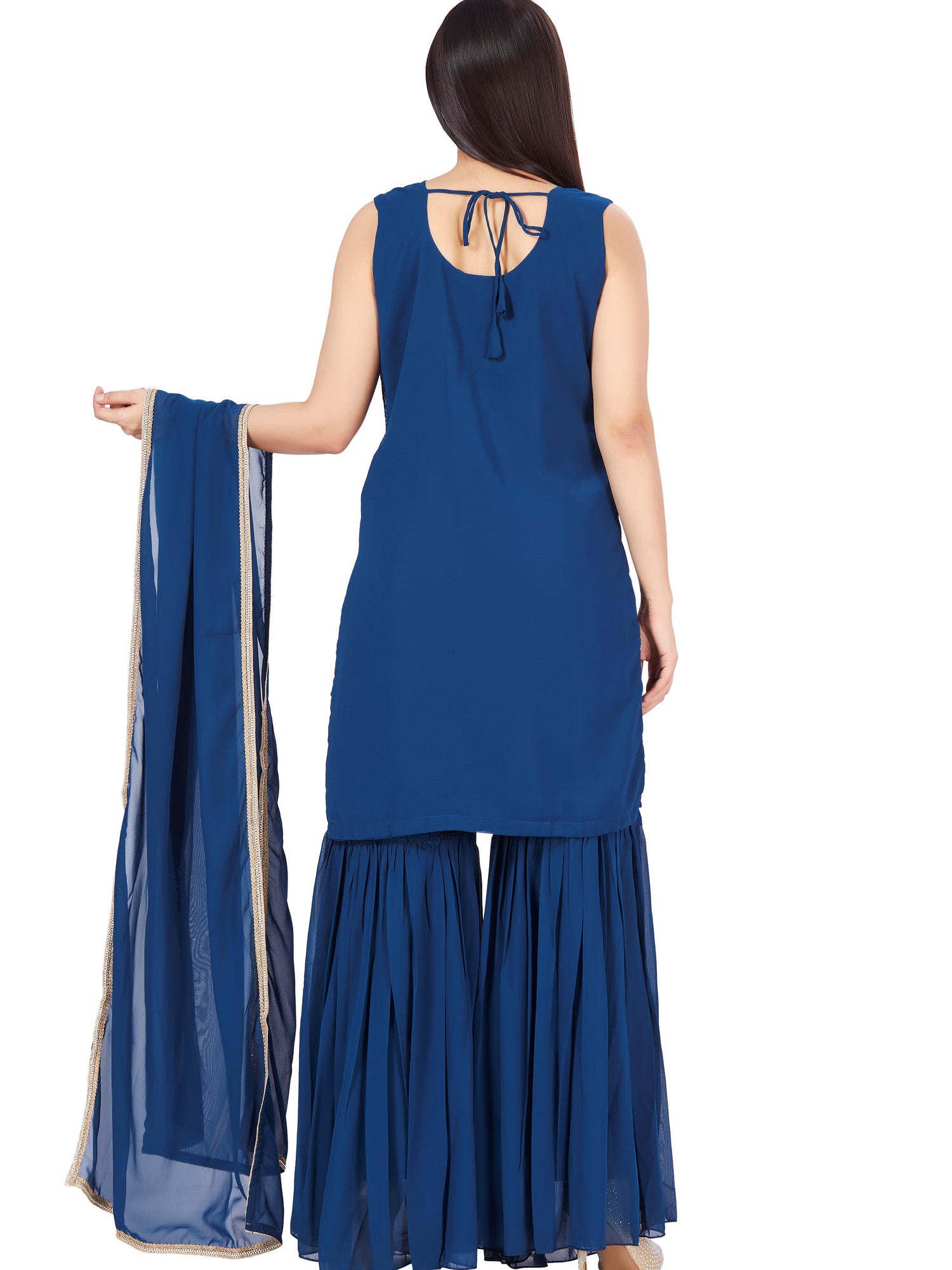 Dirsa Sharara Suit - Roop Darshan