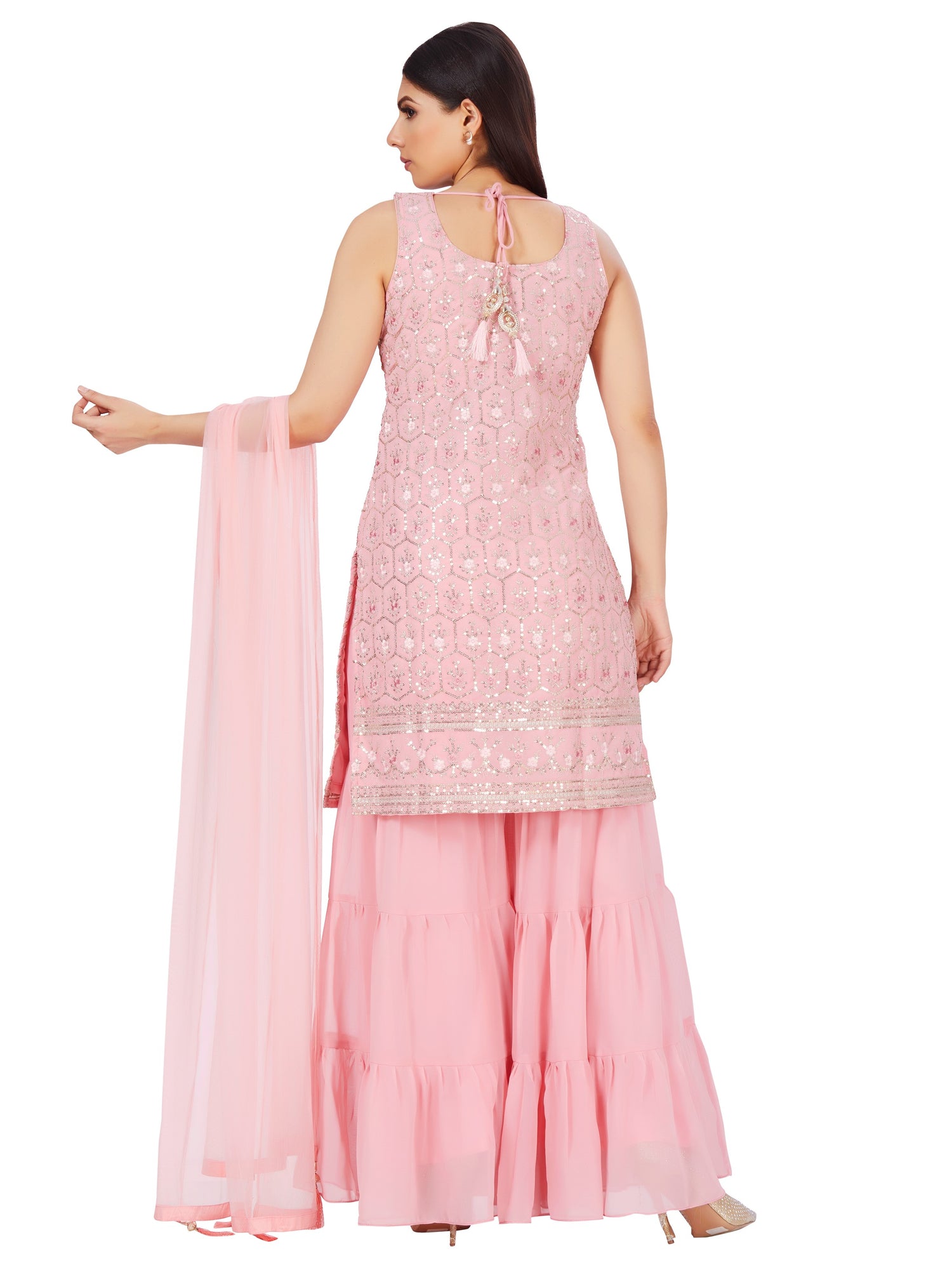 Afsana Sharara Suit - Roop Darshan