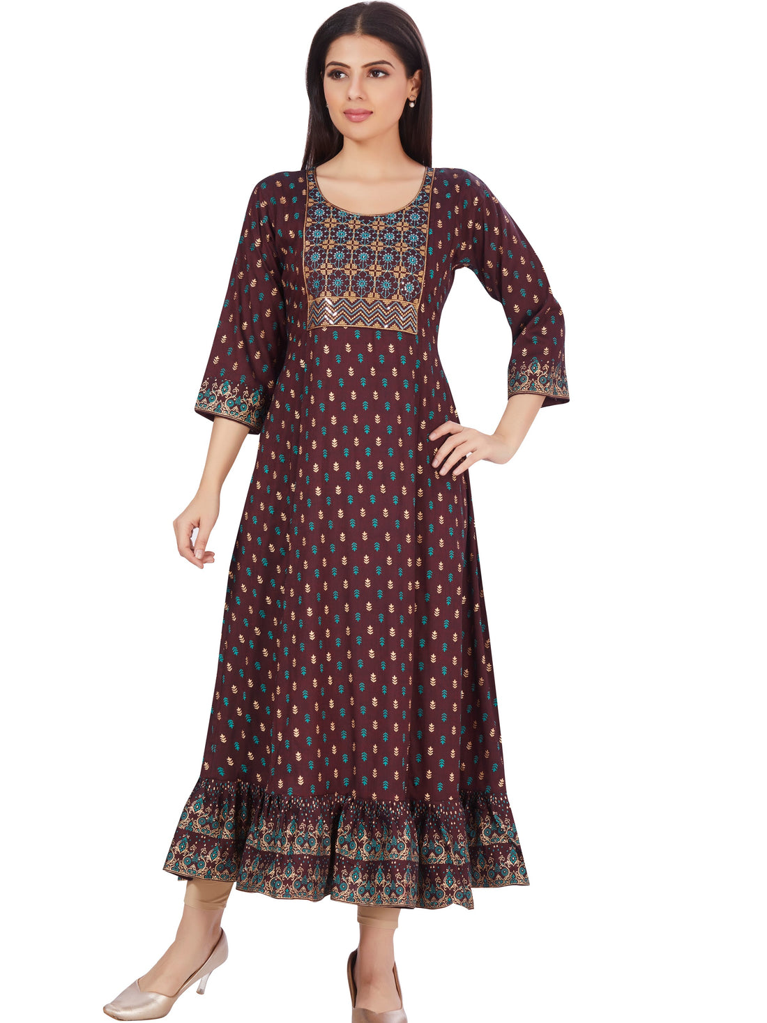Haimi Flair Kurti - Roop Darshan