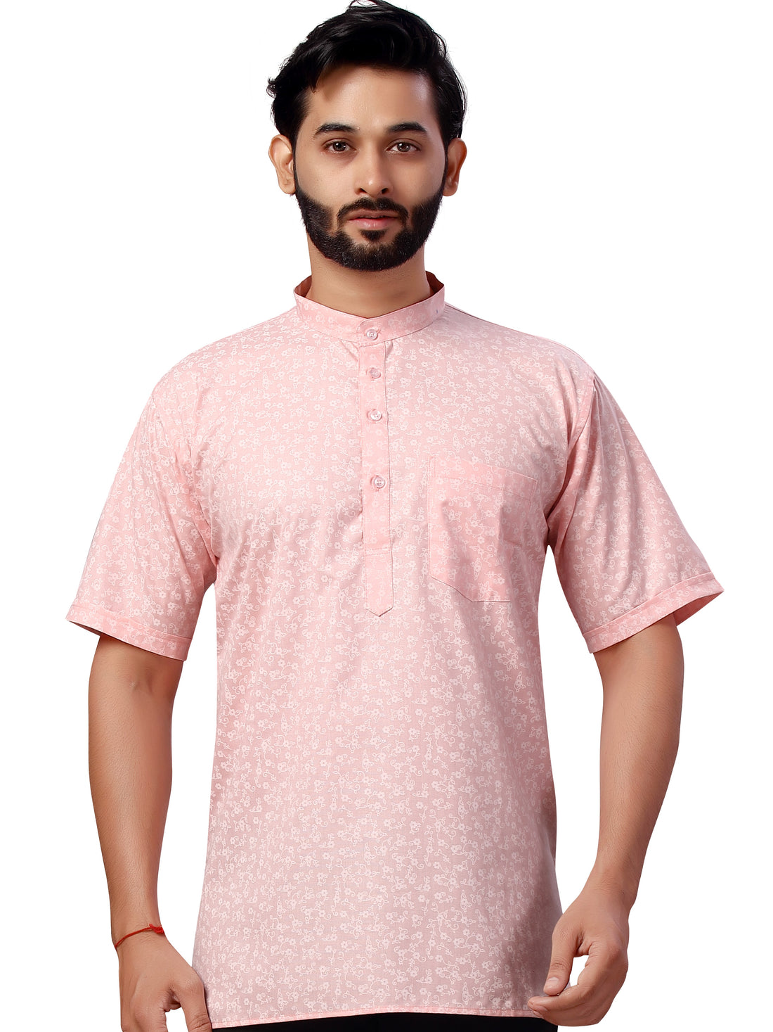 Mens Printed Kurti - Roop Darshan