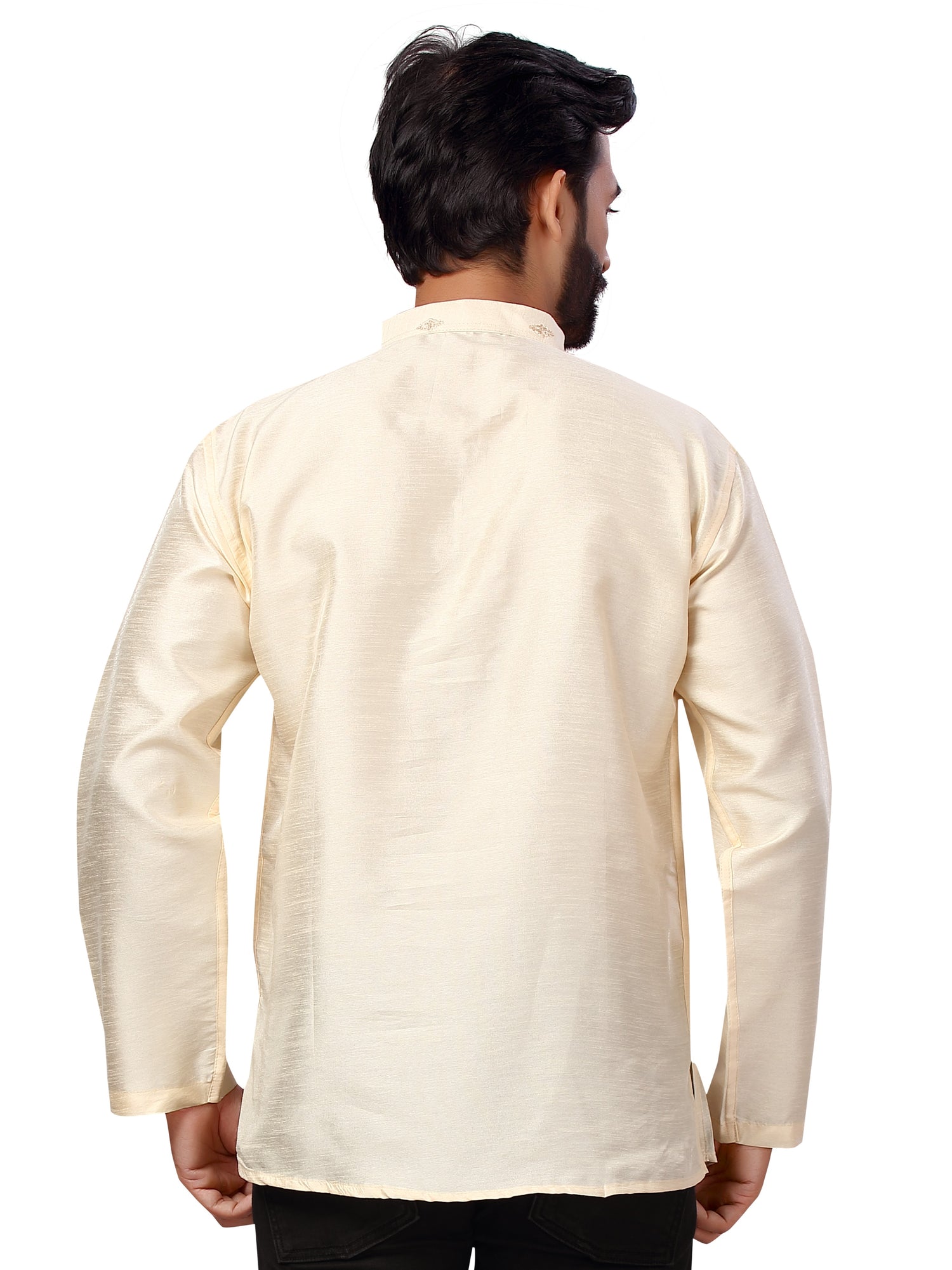 Mens Tiki Work Kurti - Roop Darshan