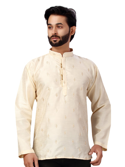 Mens Tiki Work Kurti - Roop Darshan