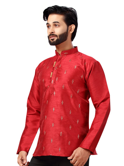 Mens Tiki Work Kurti - Roop Darshan