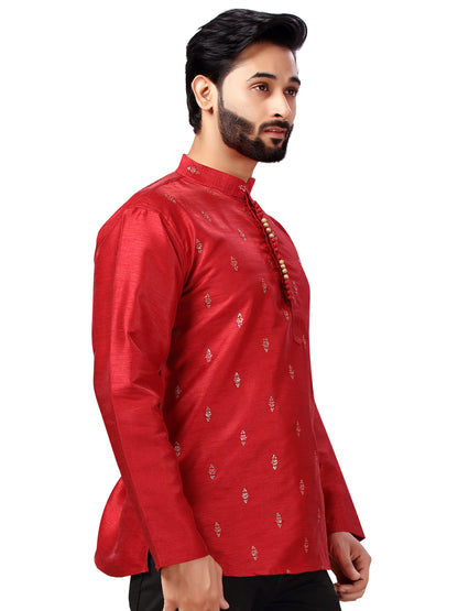 Mens Tiki Work Kurti - Roop Darshan