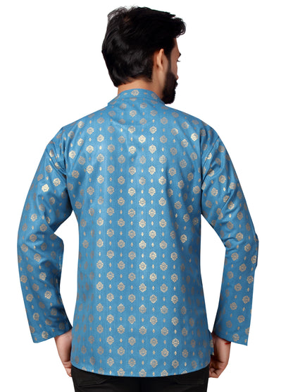 Mens Printed Kurti - Roop Darshan