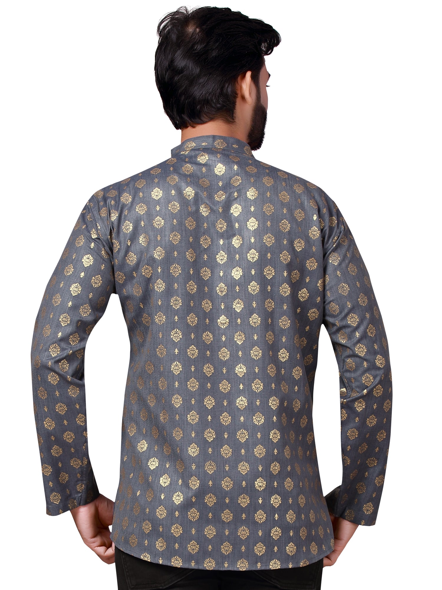 Mens Printed Kurti - Roop Darshan