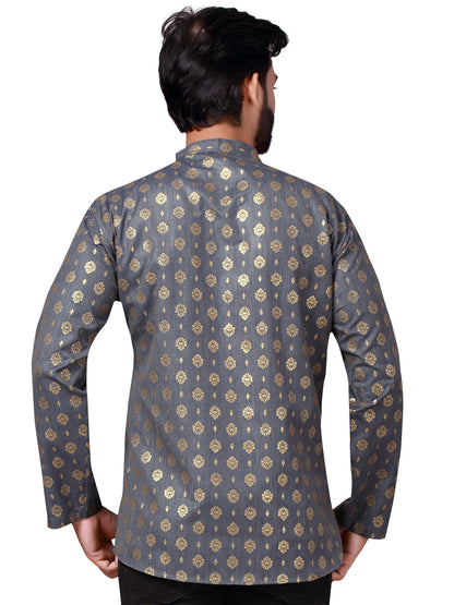 Mens Printed Kurti - Roop Darshan