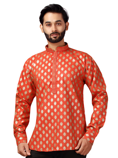 Mens Printed Kurti - Roop Darshan