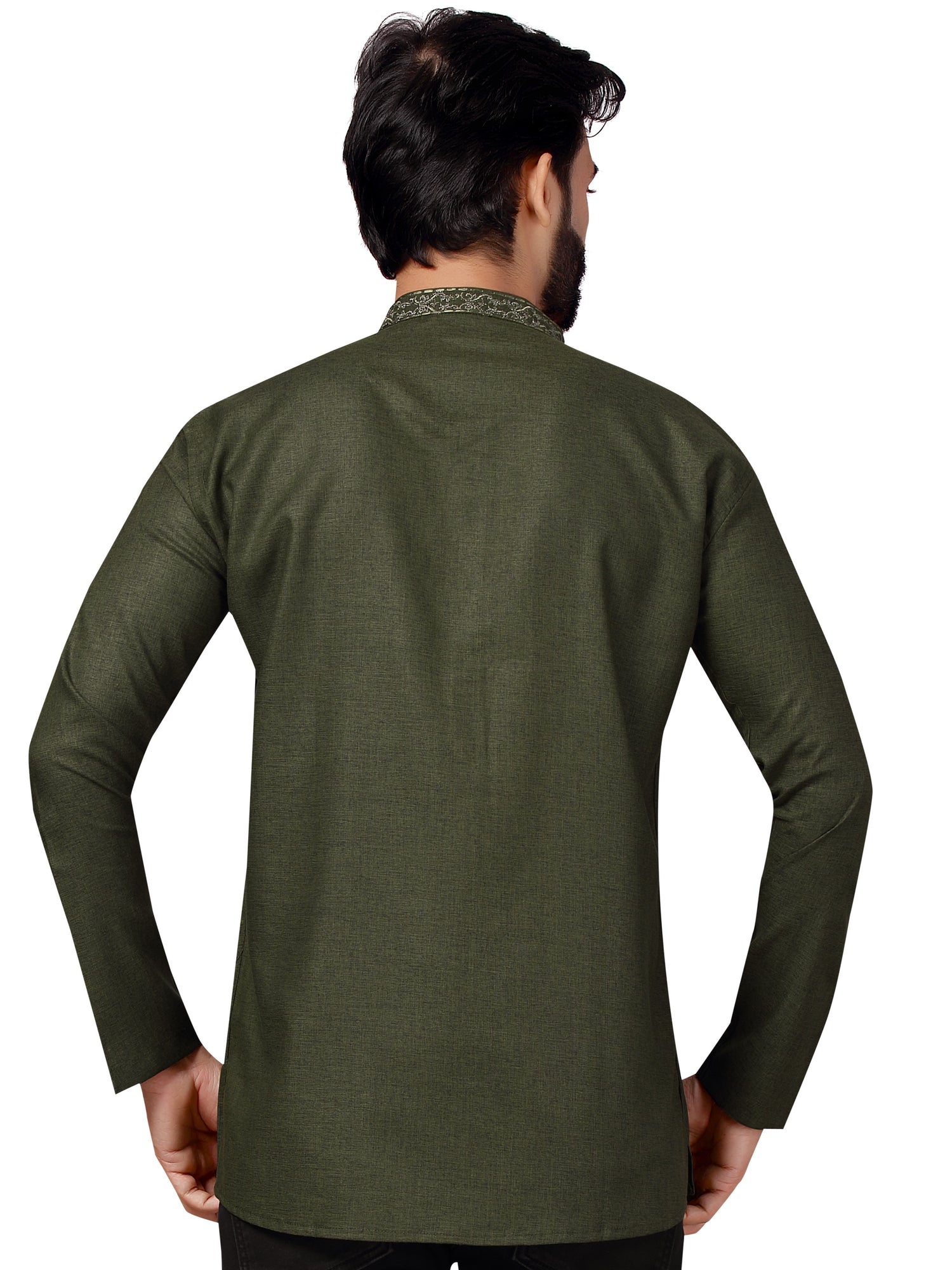 Mens Embroidered Kurti - Roop Darshan