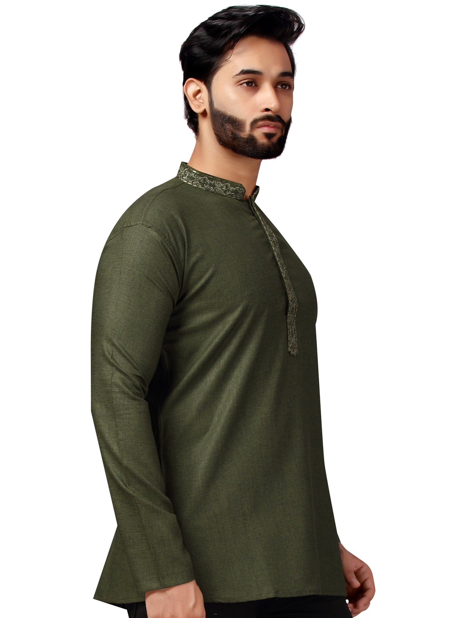 Mens Embroidered Kurti - Roop Darshan