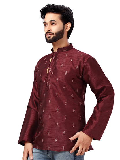 Mens Tiki Work Kurti - Roop Darshan