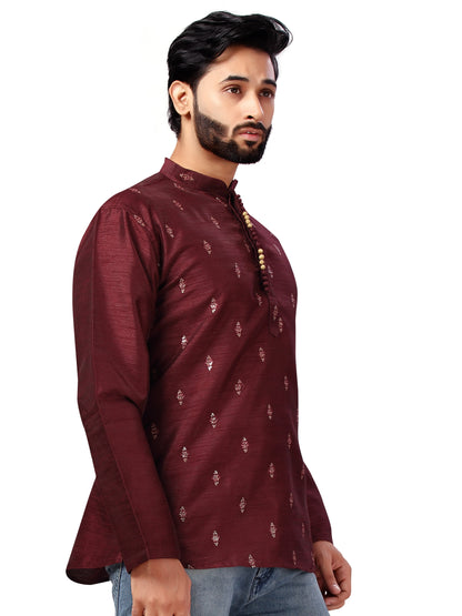 Mens Tiki Work Kurti - Roop Darshan