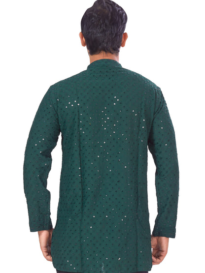 Mens Chikankari Kurta - Roop Darshan